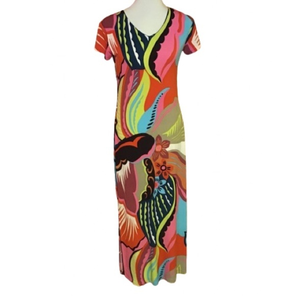 Charlie B Psychedelic Maxi Dress